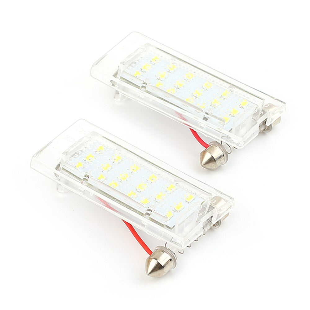 LED License Plate Light Lamp for BMW X3 E83 2004-2009 E53 X5 2001-06 Waterproof