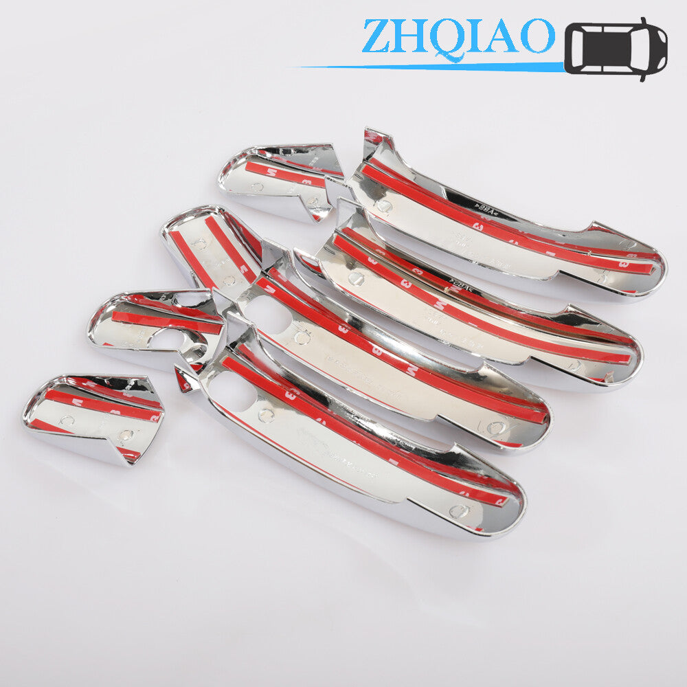 4Pcs Chrome Door Handle Cover for Smart Fits for Ford Focus Escape Kuga Ranger 2012-2017