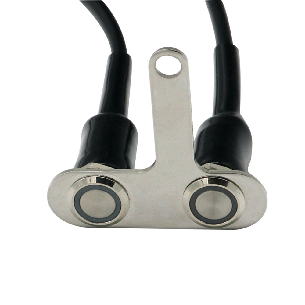 12V LED Motorcycle Handlebar Switch ON-OFF Adjustable Mount Waterproof Switches Q