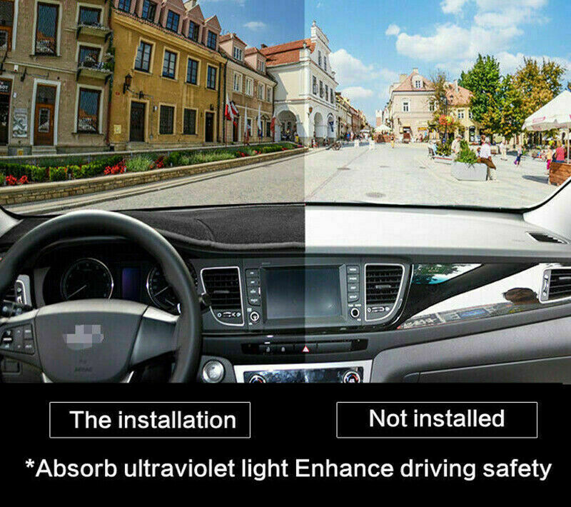 for Audi Q3 2013 2014-2018 Inner Dashboard Dash Mat Non-Slip Sun Cover Pad Mat