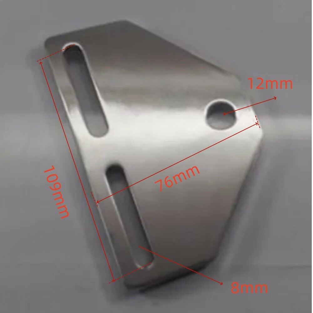 Motorcycle bottom mount headlight bracket adapter for Harley-Davidson Chopper n