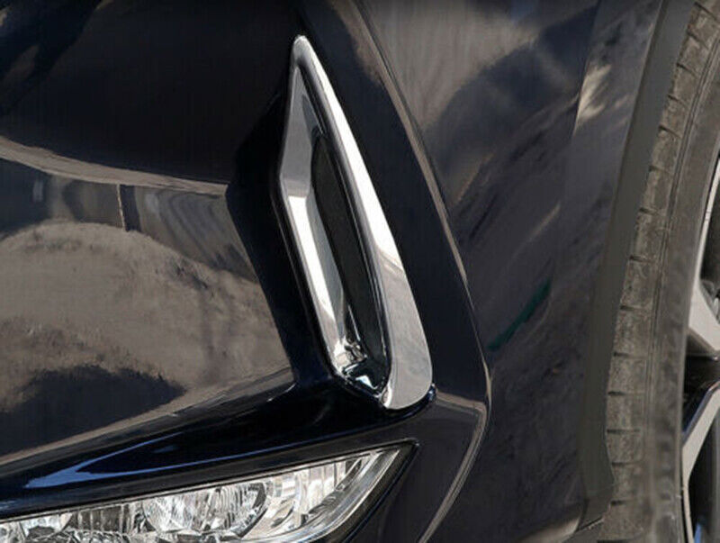 for Lexus RX300 RX350 RX450h 2020-2022 Chrome Front Fog Light Lamp Frame Trim