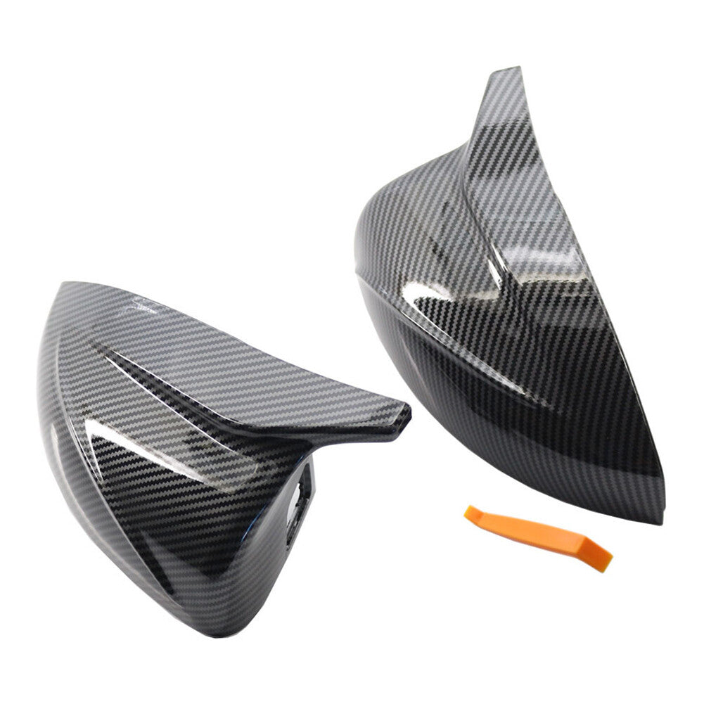 for Audi A3 S3 with Assist Light 2014 2015 2016-2020 2x Side Mirror Cap Cover