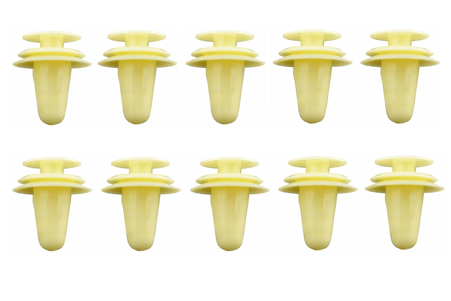 50 Pcs Clips Fender Rocker Panel Moulding Retainer Assortments for Toyota