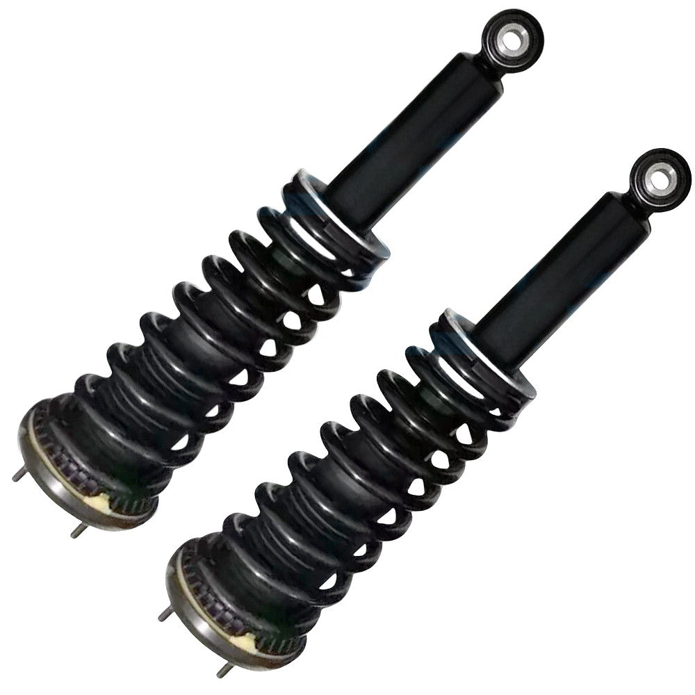 A pair of electrically operated rear right and left shock absorbers suitable for Infiniti Q50 Q60 Sport 2016-24