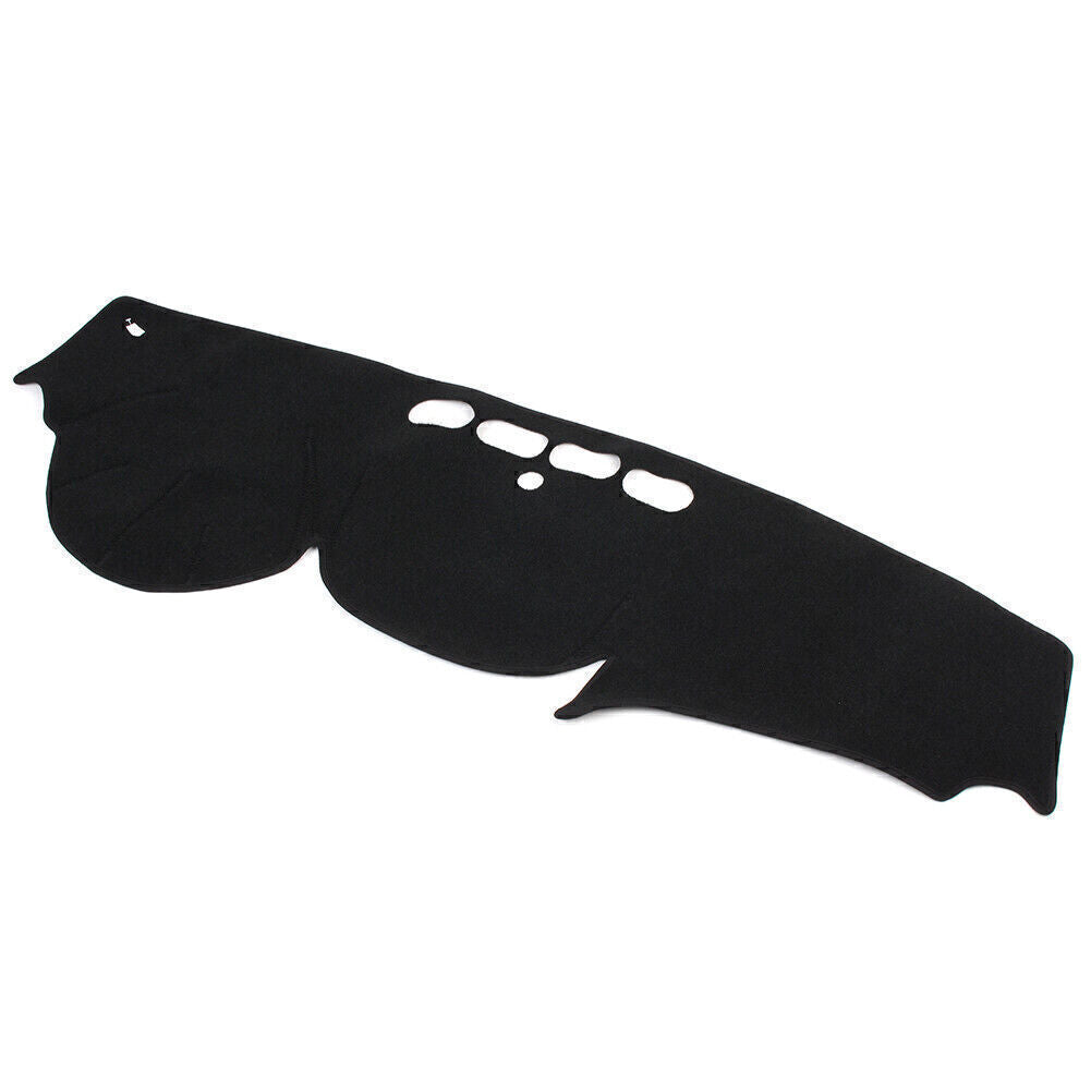 Dash Mat Dashboard Cover Dashmat Polyester for Chevrolet Malibu 2016-2017 Black