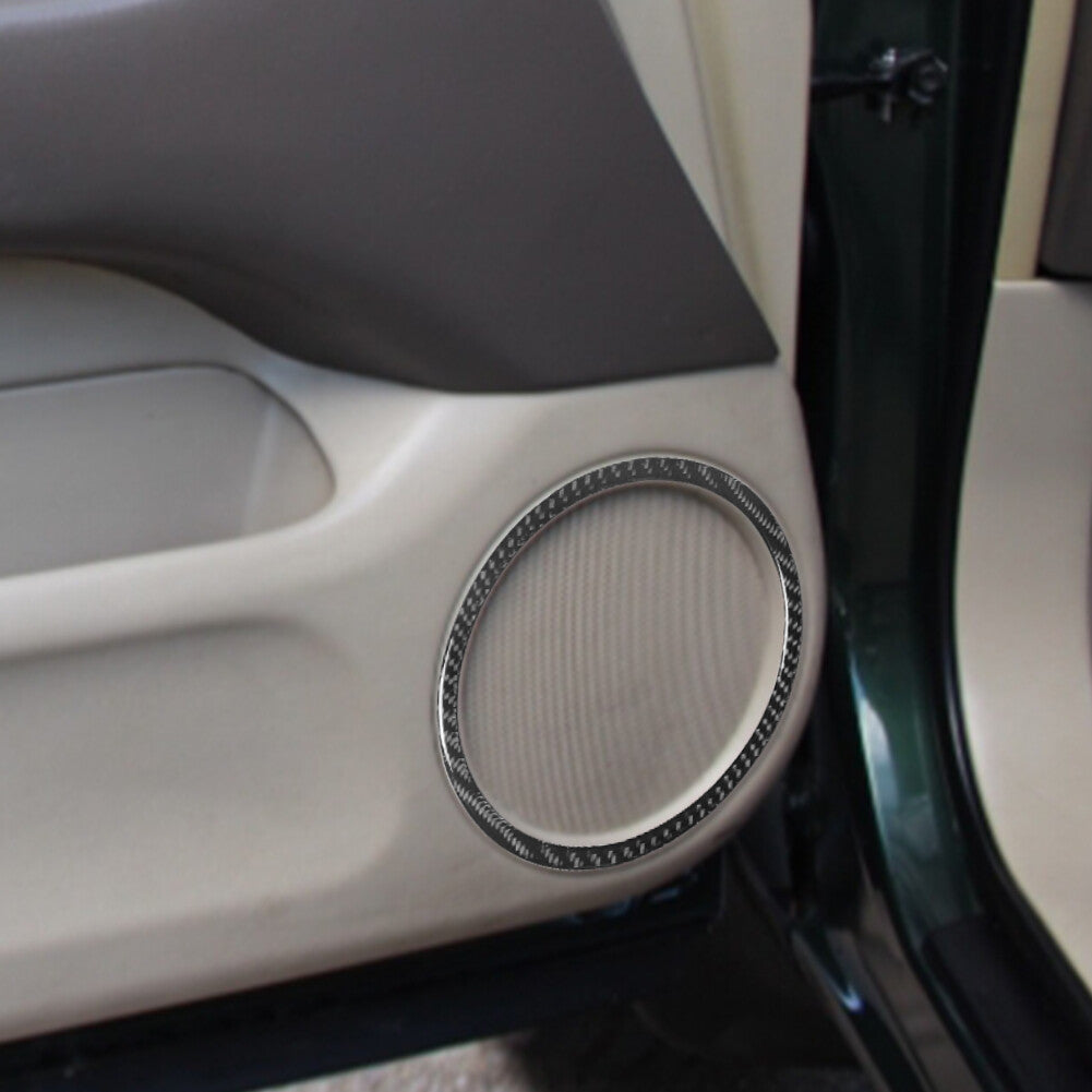 2 Automatic Gear Shift Frame Trim Panel Carbon Fiber For 350Z 2006-2009 v