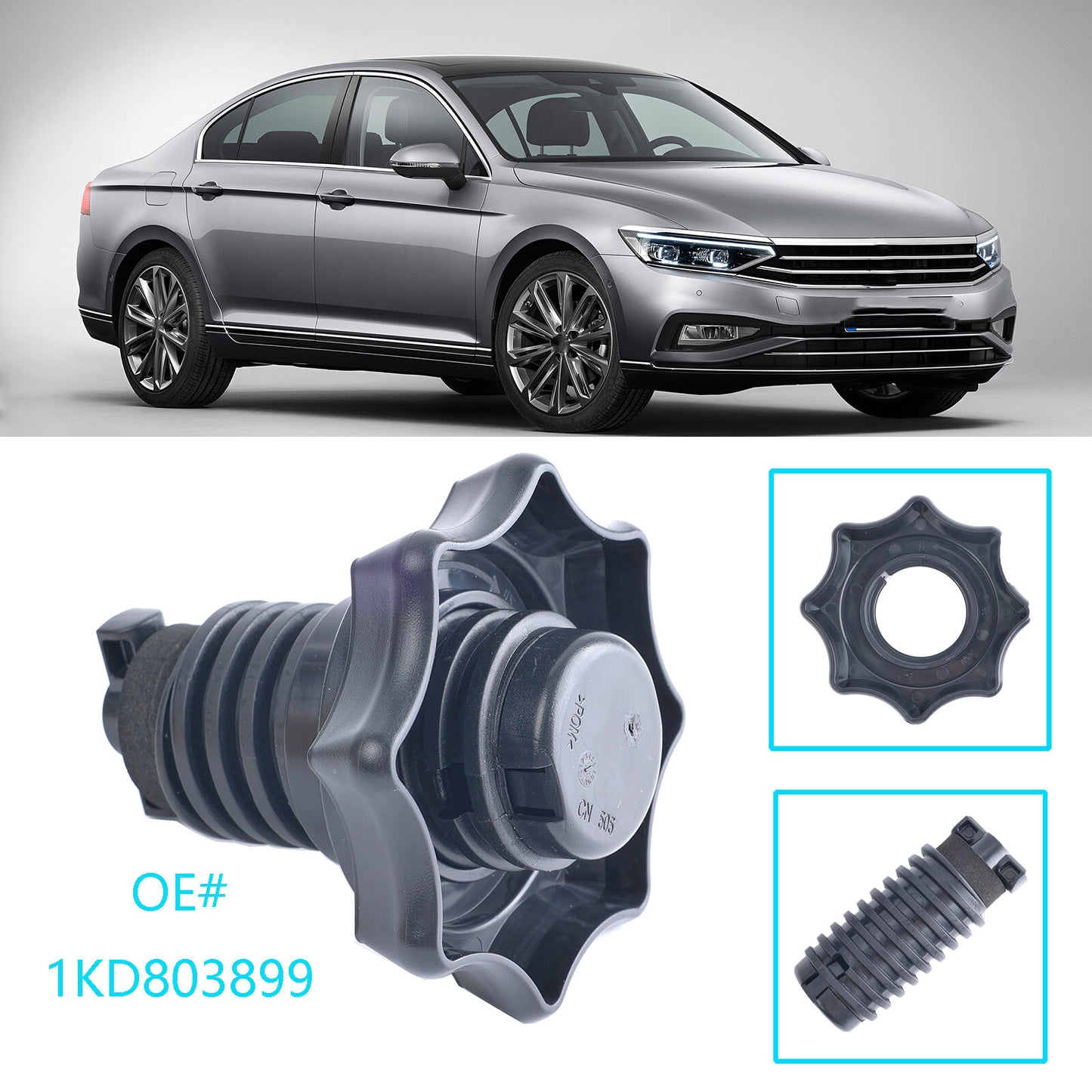 for VW for Passat for Jetta Beetle for Golf Plus Spare Wheel Lock Bolt Holder Bolt DE Q