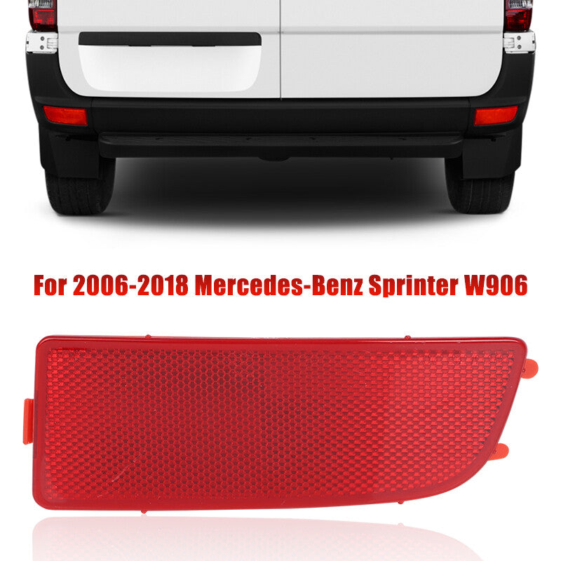 Rear Bumper Reflector Right Passenger For 2010-2018 for Mercedes-Benz Sprinter 3500