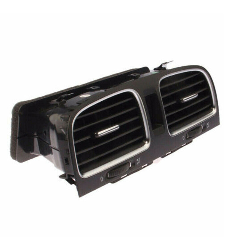 Middle Black Front Dashboard Air Outlet Vent for VW for Golf GTI MK6 2009-2013