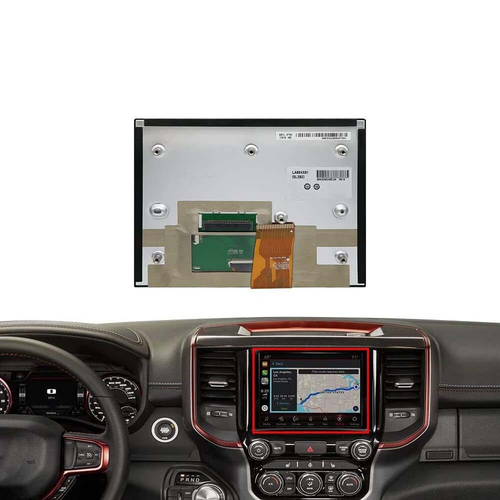 1 replacement part for 8.4-inch Uconnect 4C UAQ LCD screen/touchscreen LA084X01-SL01/02- (17-20)