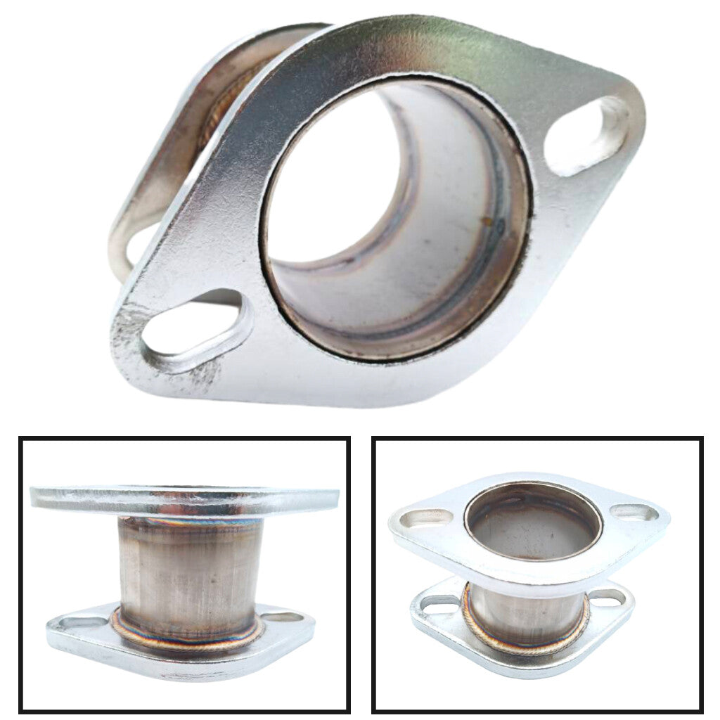 New 2.5 2 Bolt Flange Catback Exhaust Muffler Pipe Extension Flange Adapter n