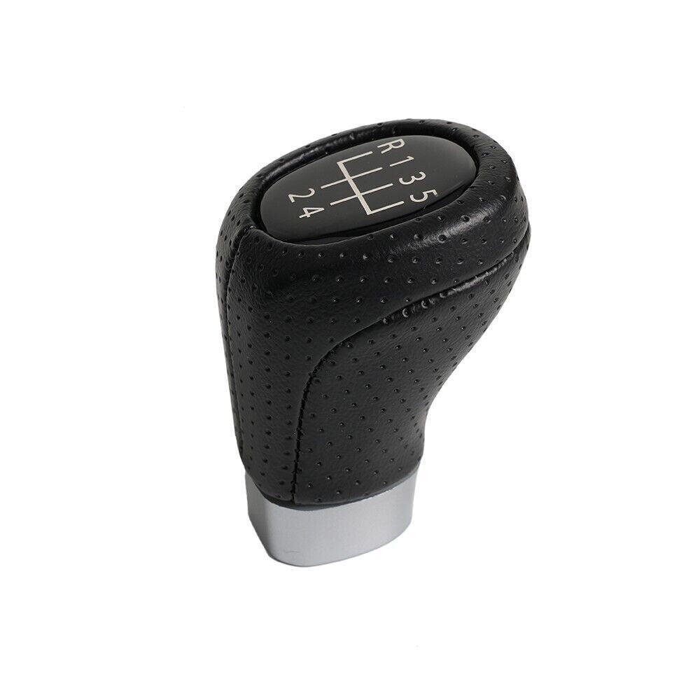 5 Speed Shift Knob Black PU Leather for BMW E36 E46 M3 Z4 3.0 E90 E91 E92 M5 E39