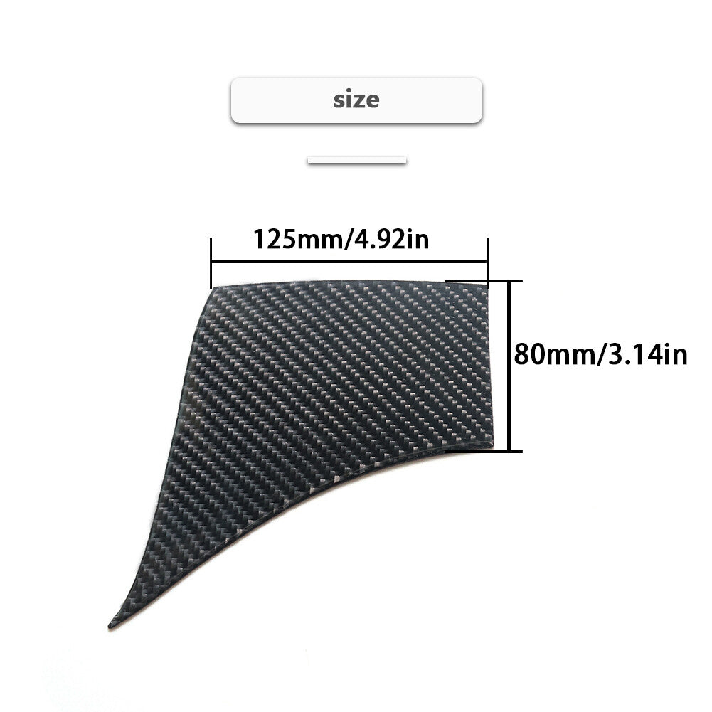 for Honda Odyssey 2005-2010 Carbon Fiber Right Of AC Controls Panel Cover Trim