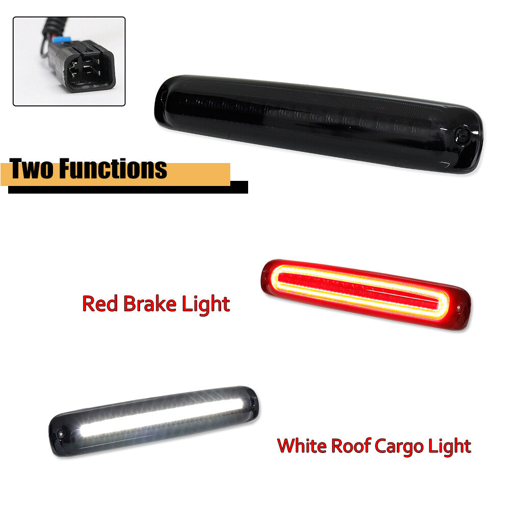 Led 3RD Third Tail Brake Cargo Light for 99-07 for Silverado / for GMC for Sierra - v