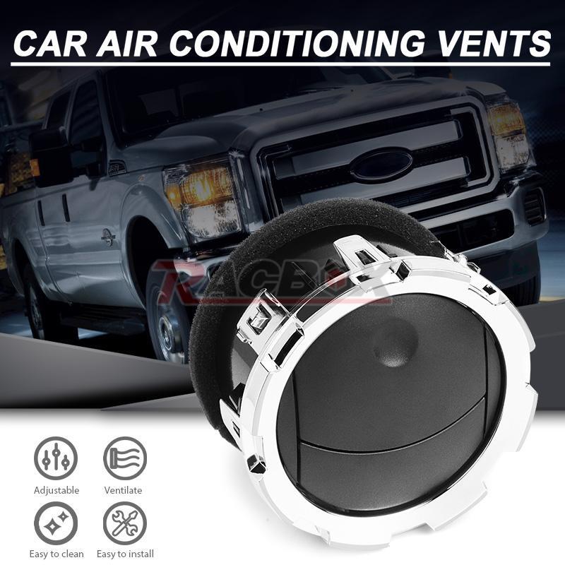 2X Chrome AC Heater Air Vent for Ford F250 F350 F450 F550 Super Duty 8C3Z19893BA