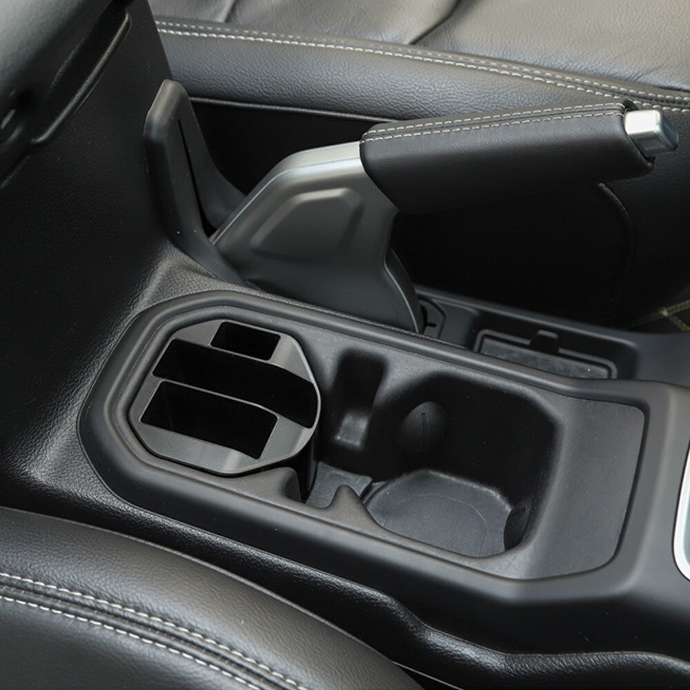 Water Cup Holder Storage Box Organizer for Jeep for Wrangler JL Gladiator JT 18-23 Q