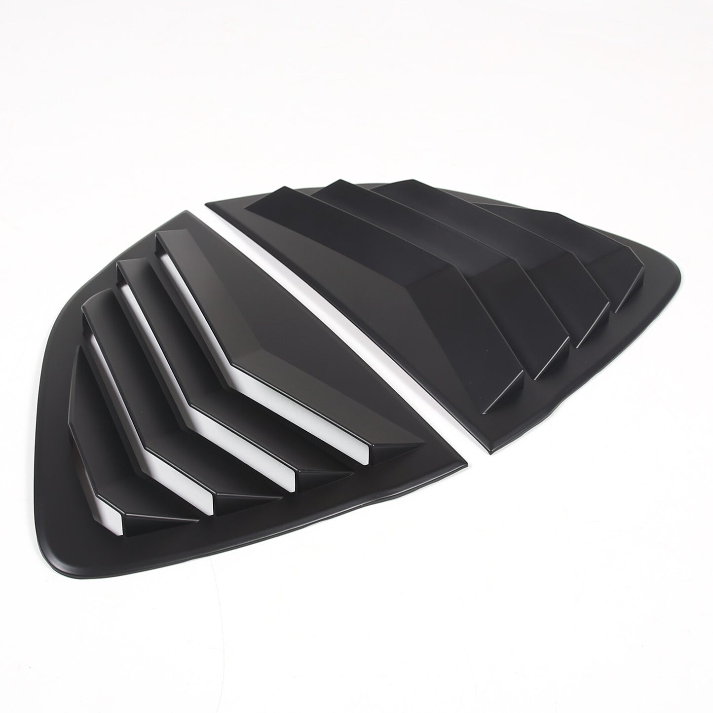 Black carbon steel taillight protector trim for Hummer H2 2003 - 2009
