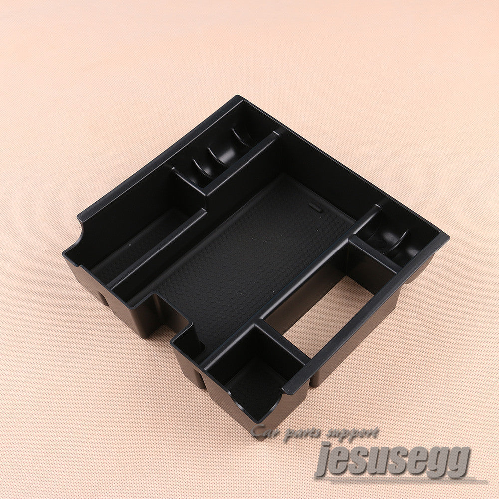 Car Auto Center Console Armrest Box Storage Organizer Tray for Jaguar for XF 2009-15 Q