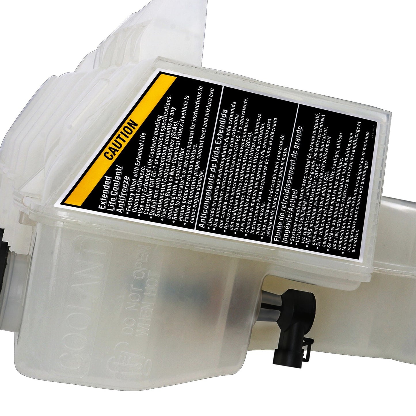 The coolant reservoir is suitable for Kenworth for Peterbilt 579kW T680 T880 2013-2021.