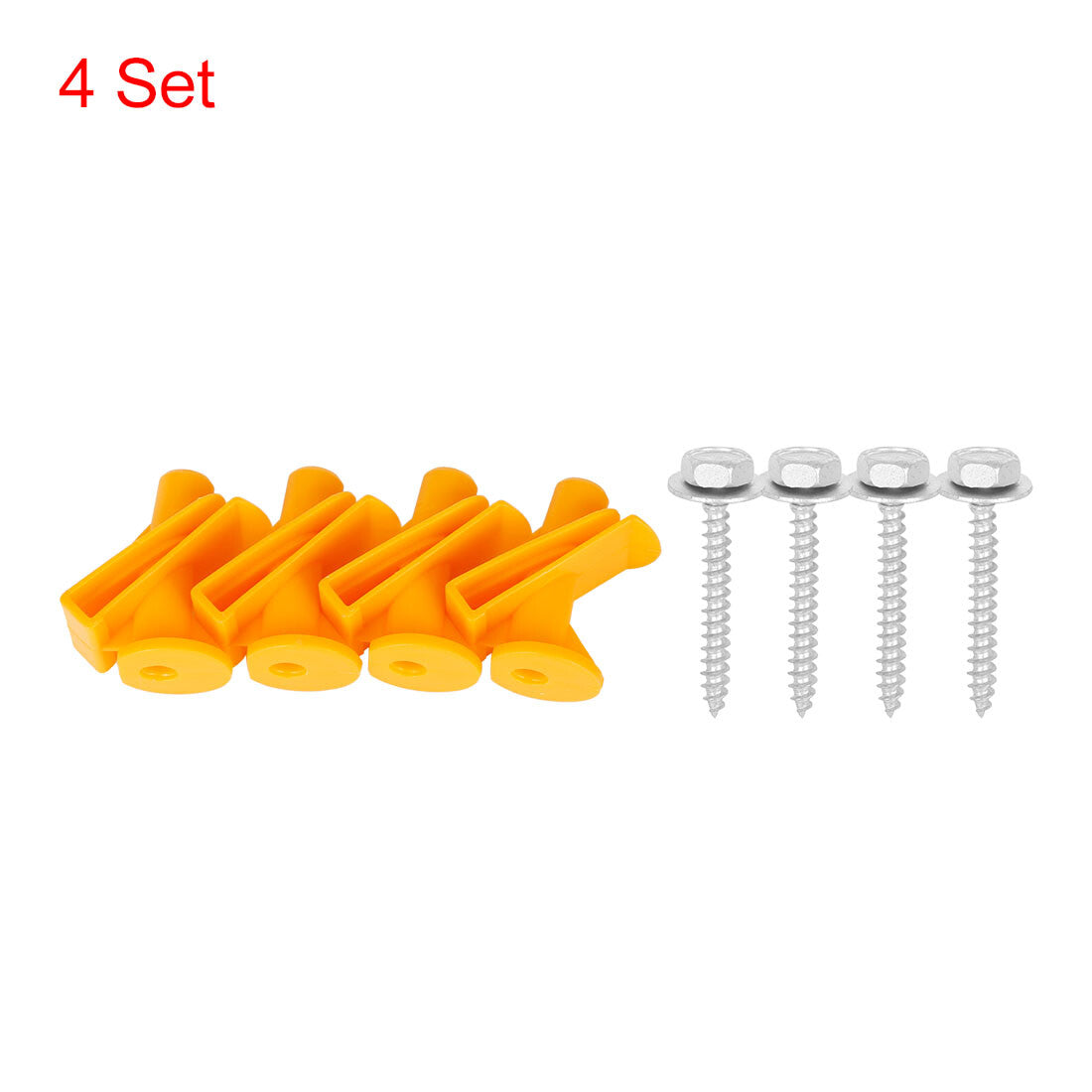 Plastic Undertray Mounting Clips for Smart Fortwo 2008-2014 A0019913970 - 4 Set