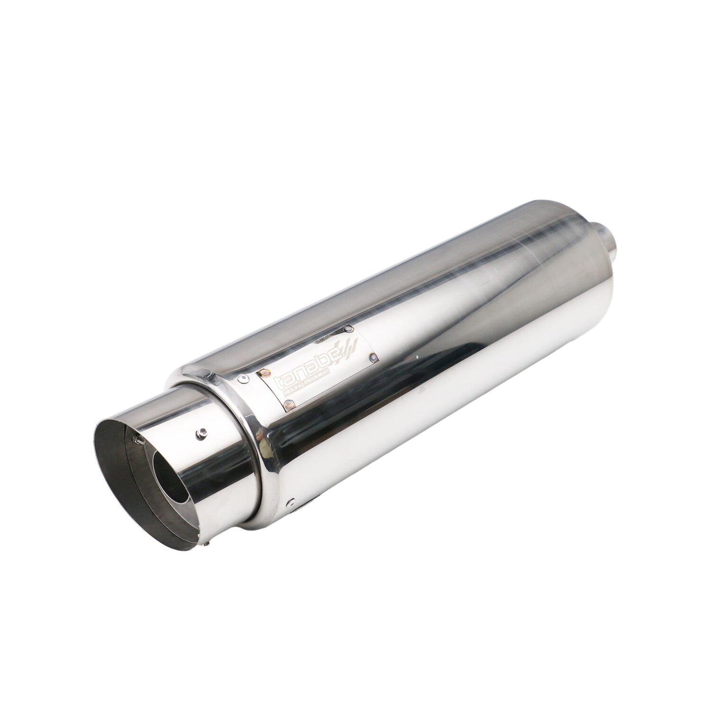 2 Inlet 4.5 Outlet Great Sound Exhaust Muffler Tips Sliencer Tip