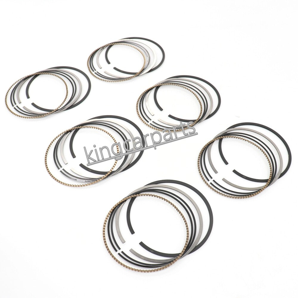 STD 6-piece piston ring kit for Volvo XC60, XC70, S80, S60, V60 3.0, T6, B6304T, L6-