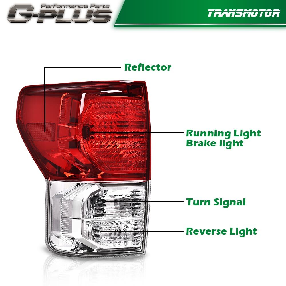Tail Light Tail Light Left and Right Dual Set Fits 2007 - 2013 for Tandra - v