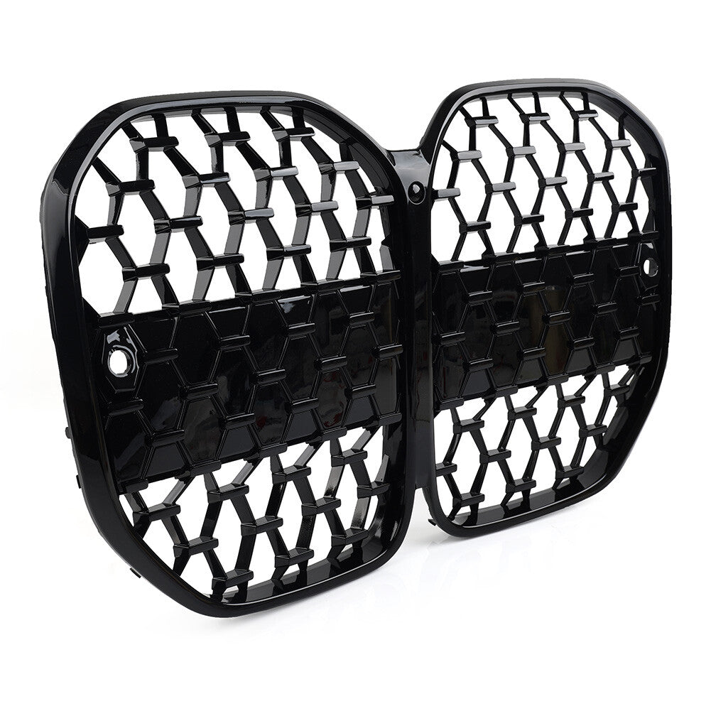 Front Bumper Center Kidney Grille Grill for BMW 4 Series G22 G23 2 Door 2021-23