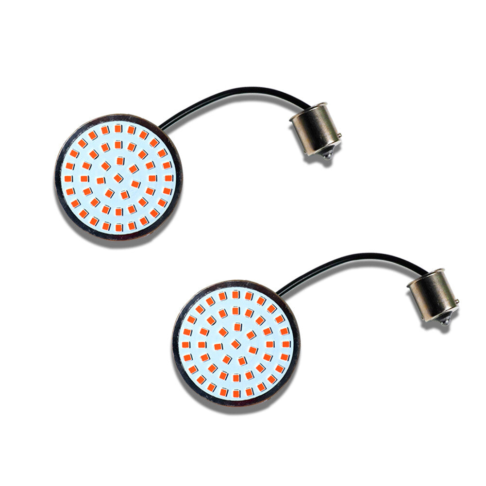 1156 Red LED Rear Turn Signal Light Insert Bulb for Harley Road, King Road, Glide