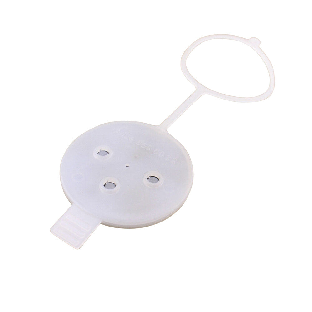 Front Reservoir Washer Cap A2028609369 White for Benz 1996-02 E-Class W210 Sedan Q