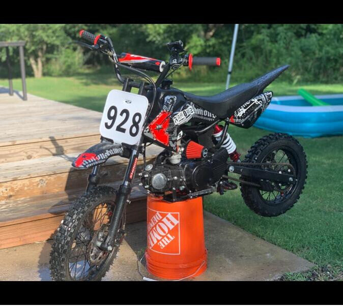 Plastic aerodynamic decal kit vest for seat for CRF50 Pit bike SSR 110cc 125cc - Taodao