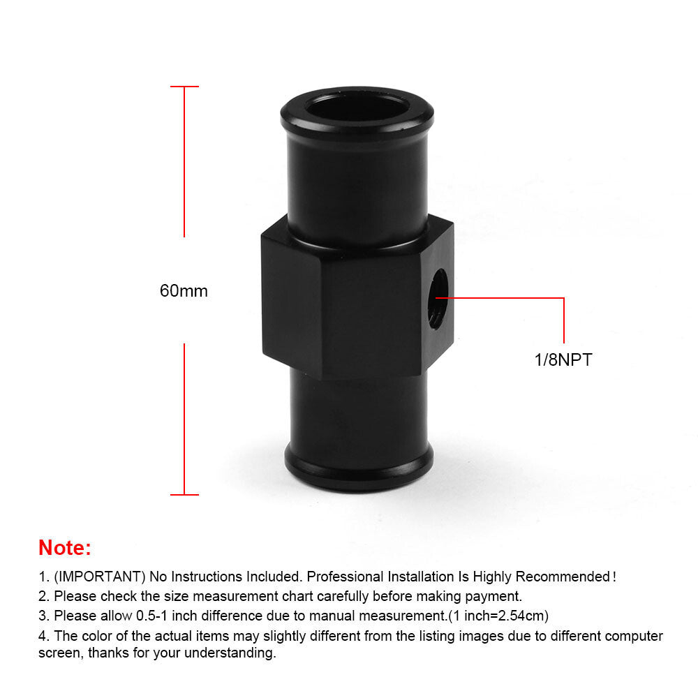20mm Motorcycle Water Temp Temperature Joint Pipe Sensor Gauge Hose Adapter