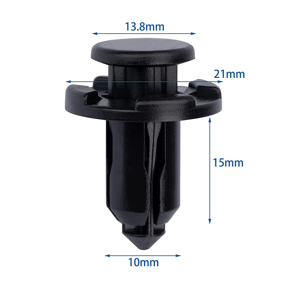 10 Car Front Bumper Radiator Cover Retainer Fastener Clips for Subaru Forester