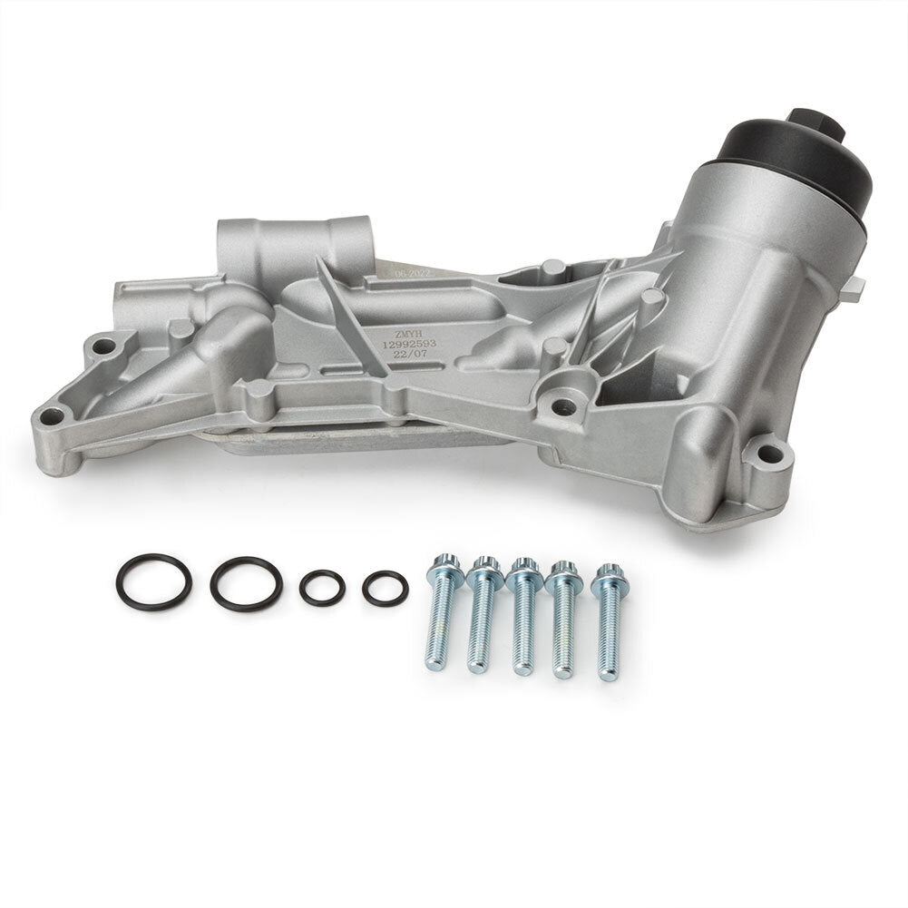 Engine Oil Cooler Filter Housing Assembly for Chevy for Cruze Aveo 1.4 1.8L 93186324 Q