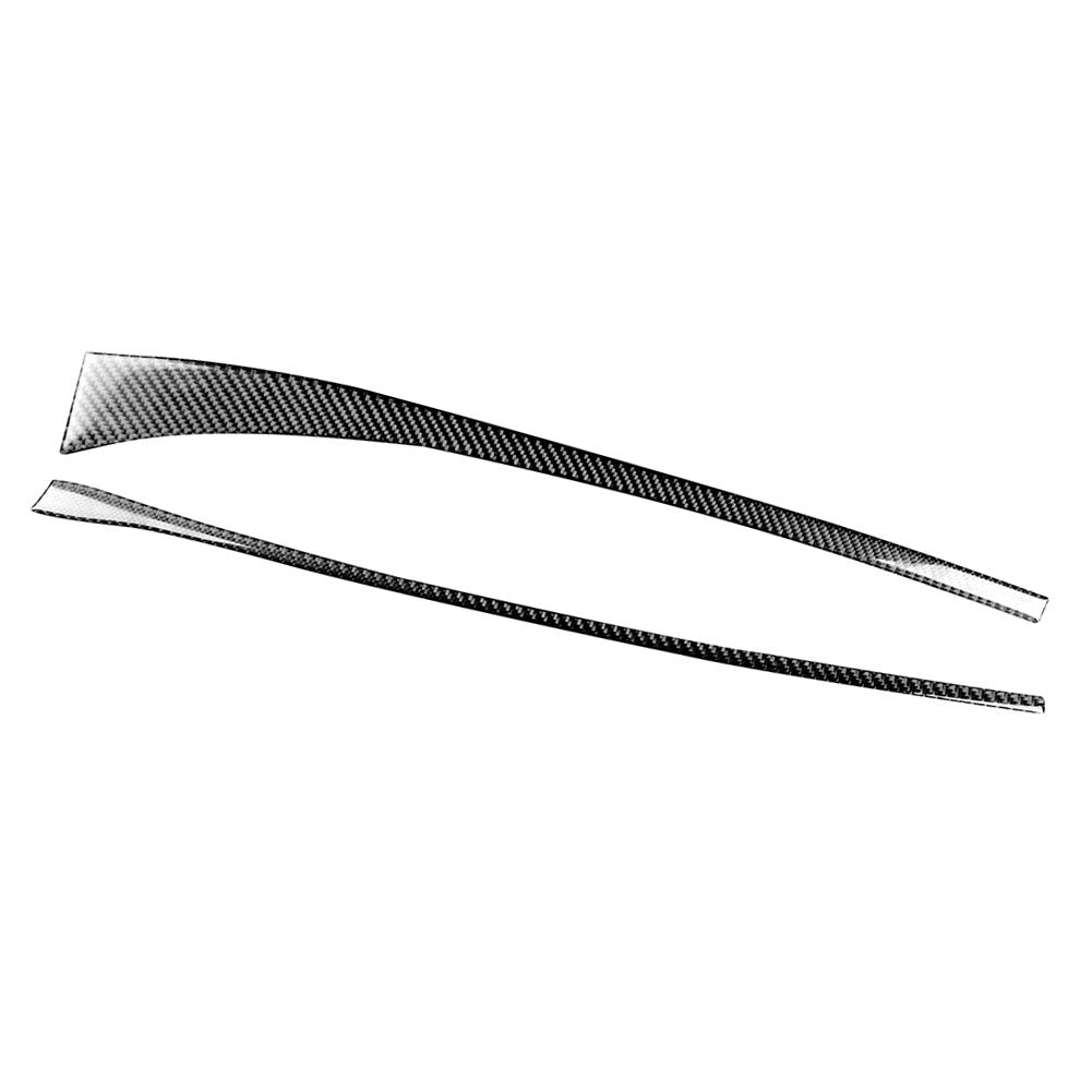 Carbon Fiber Passenger Dashboard Moulding Strip Trim for Honda for Civic 8th Gen