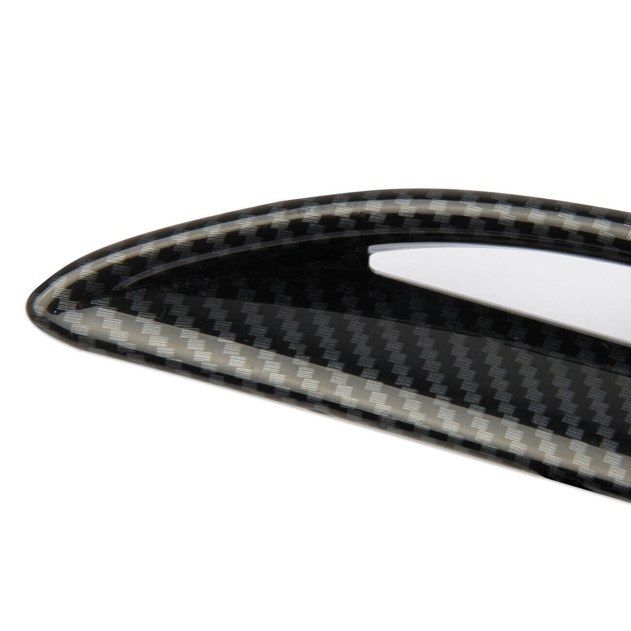 ABS Carbon Rear Bumper Air Vent Outlet Cover Trim For 2022-23 for Lexus NX 250 350 n
