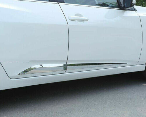 for Nissan Sentra 2020-2023 Chrome Body Side Door Molding Cover Trim ABS Kit 4x