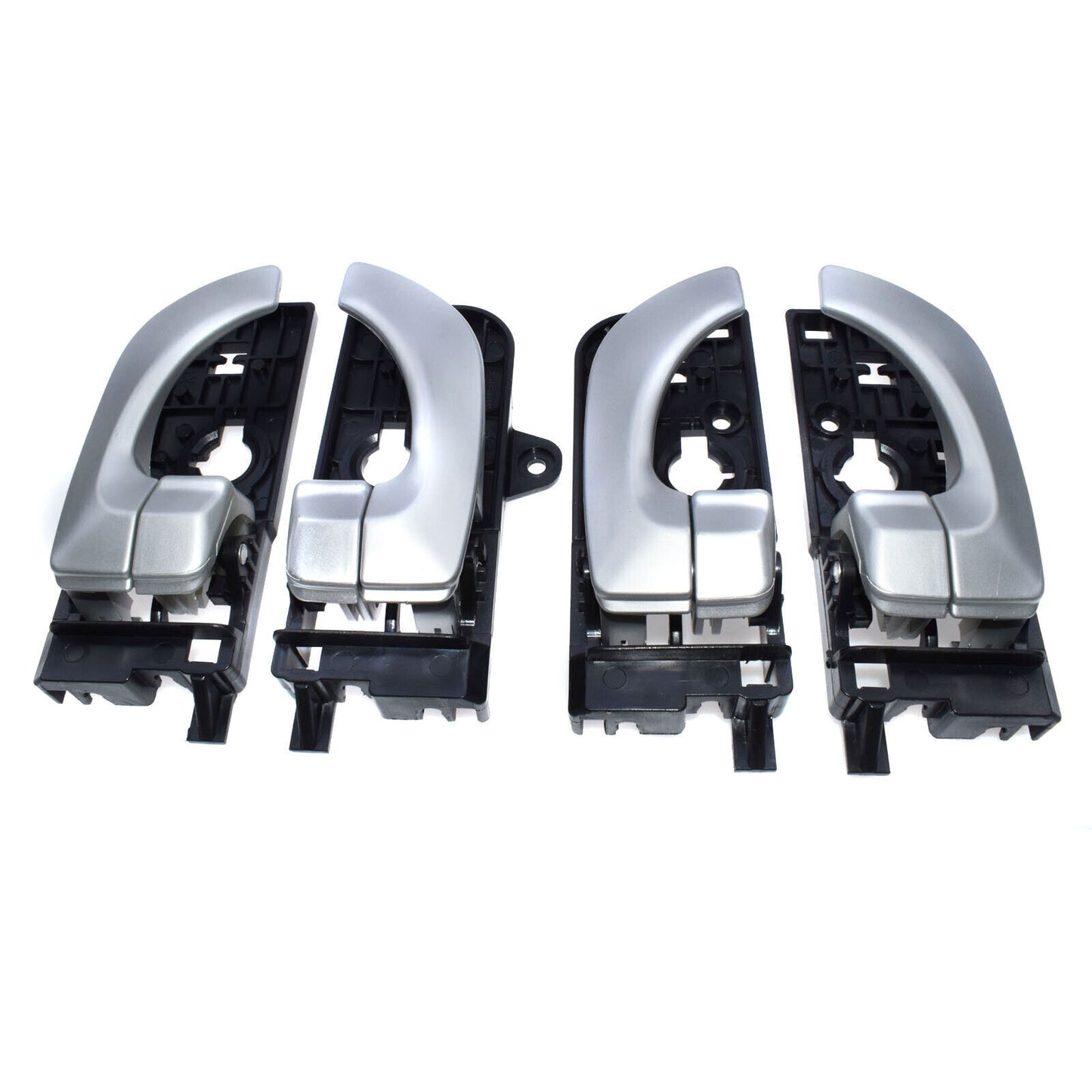 for Hyundai Sonata 2.4L 3.3L Silver Interior Inner Door Handles Set of 4 NEW