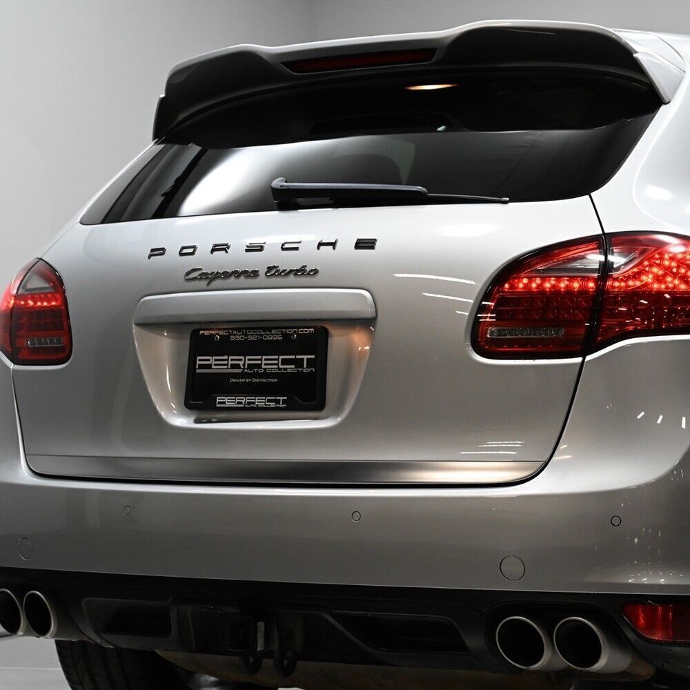 Mate Black P-O-R-S-C-H-E for Cayenne Turbo Letter Rear Badge Emblem Nameplate 958