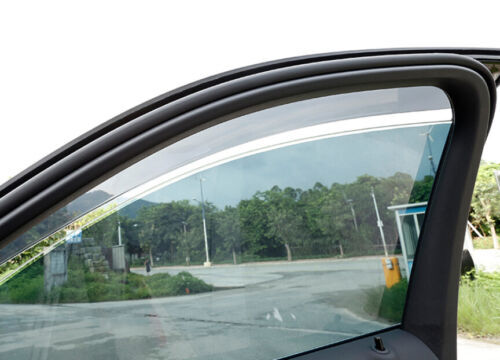 Sun Rain Guard ABS Black for Benz GLC 2016-2017 2018 Window Visor Shades 4PCS