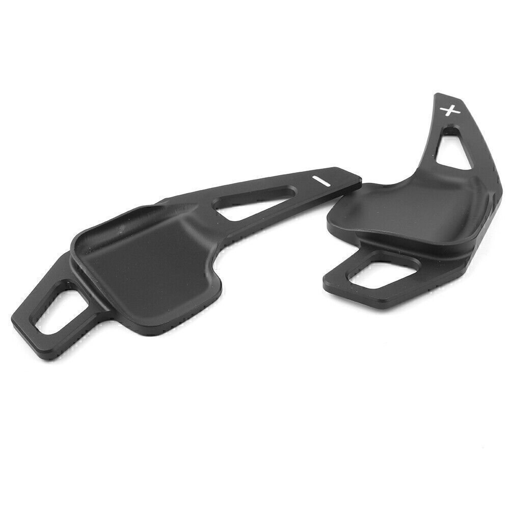 Black Steering Wheel Shift Paddle Extension Shifter for BMW3 BMW5 F10/F30/F80