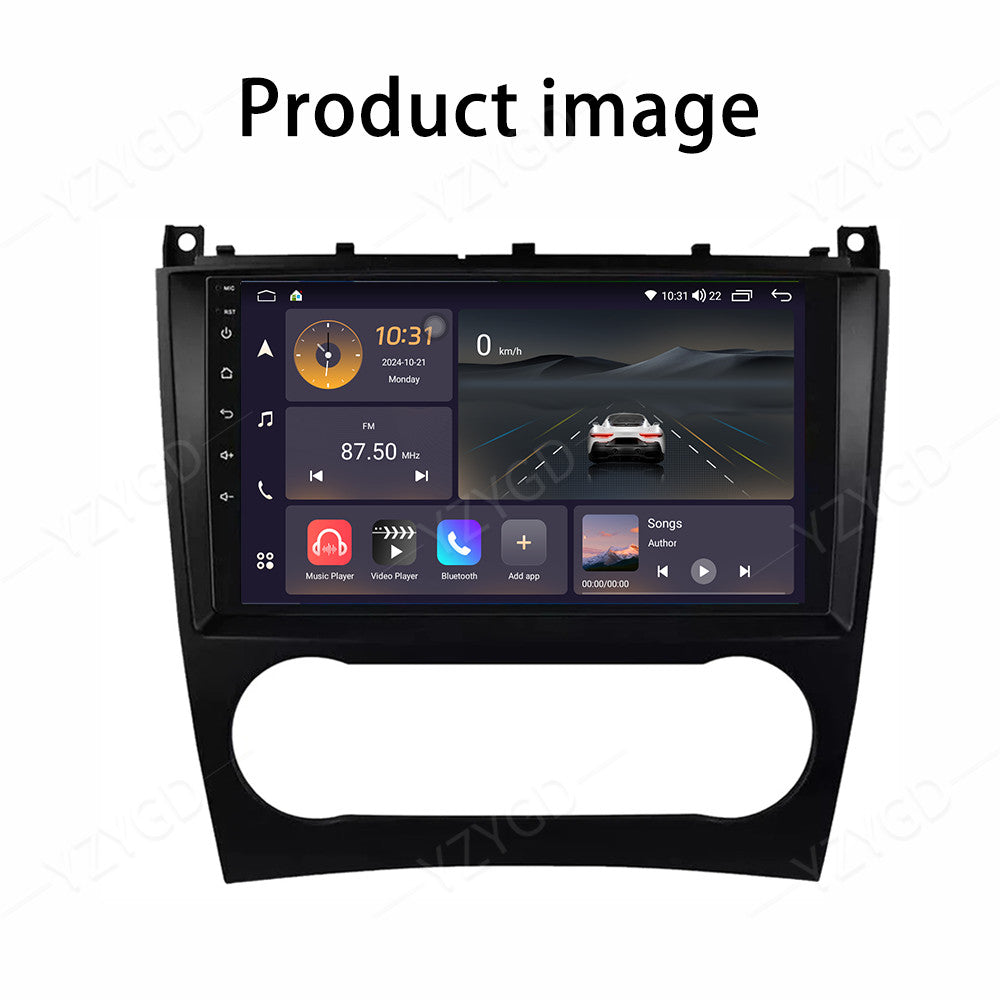 Car Radio CarPlay for Mercedes for Benz C-Class CLK280 CLK320 CLK350 CLK500 GPS Navi
