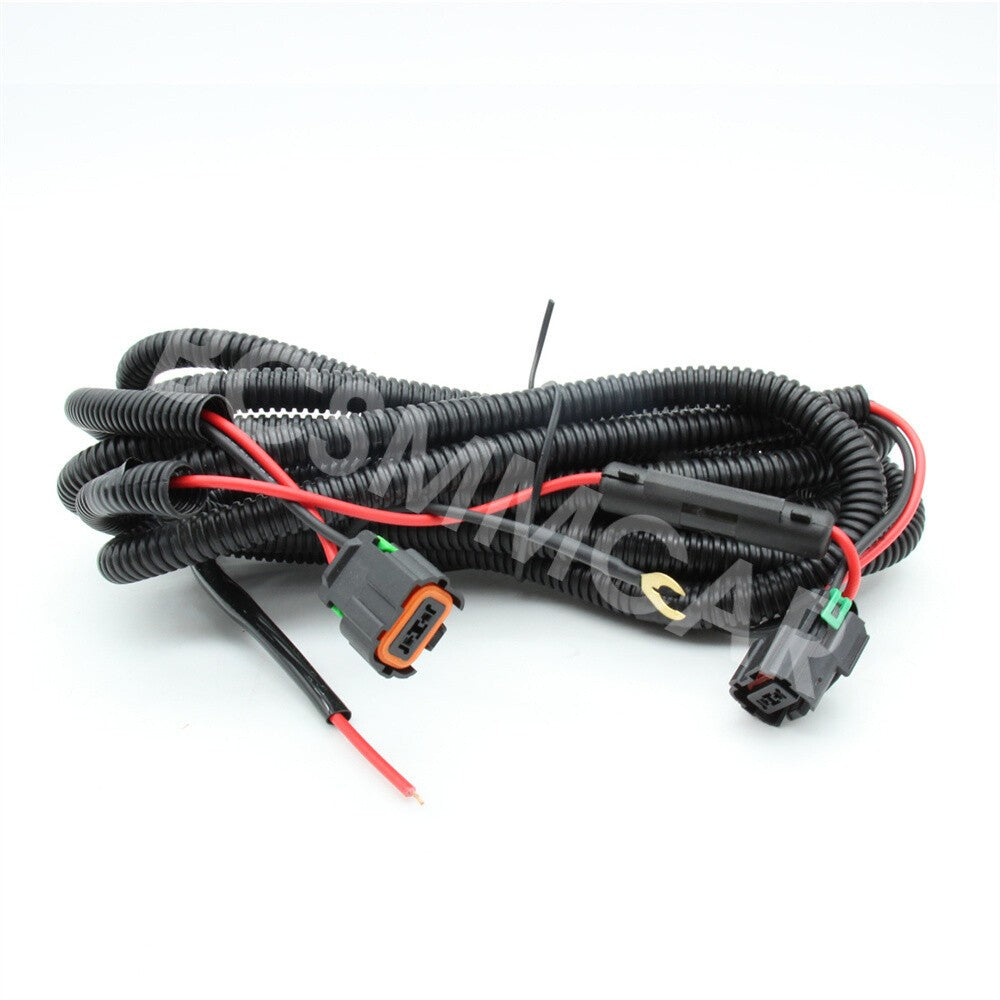Car Fog Light Wiring Harness Kit Fit for Chevrolet Silverado 2500 HD 2007-2014
