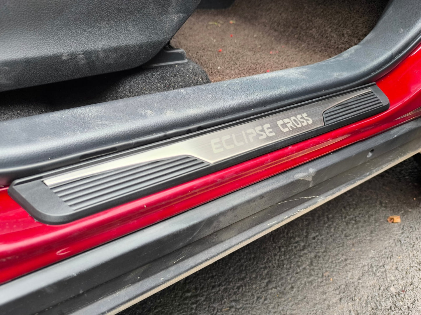 For 2024 for Mitsubishi Eclipse Cross Accessories Door Sill Scuff Plate Guard Cover