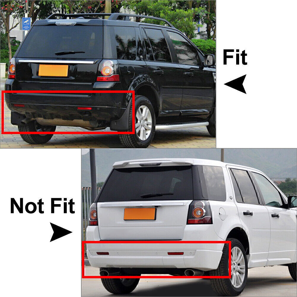 Front and rear mudguard splash guards are suitable for 2008 for Land Rover LR2 LR003324 LR003322