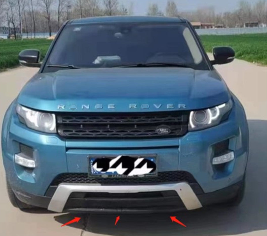 Glossy Black Front Bumper 2016-2019 Bottom Guard Cover for Range Rover Evoque