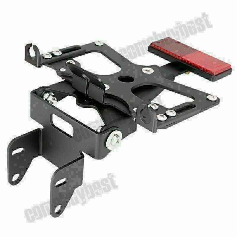 CNC License Plate Bracket Holder Fender Eliminator Fit for Yamaha MT-07 FZ-07 14-16