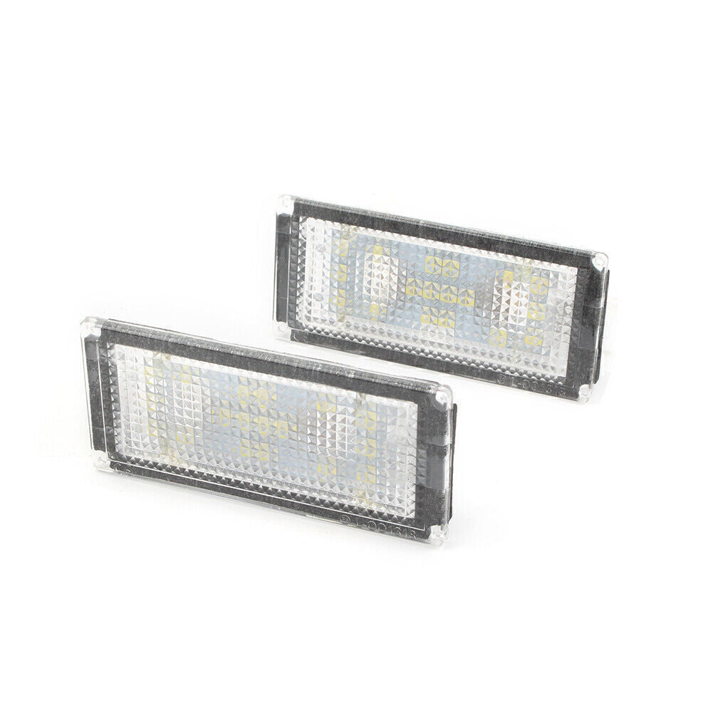 2x 12V Car 18SMD LED License Plate Light Fit for BMW E66 4D 7 Series