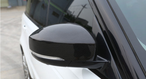 for Rover for Range Rover L405 2013-2017 Carbon Fiber Car RearView Mirror Cover Trim